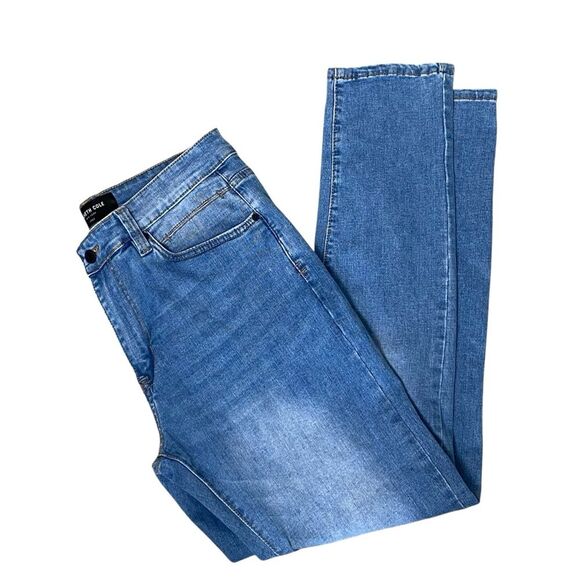 Kenneth Cole Athletic Fit - Stretch Light Blue Wash Denim Jeans Men's Size 34x32 - Picture 1 of 16